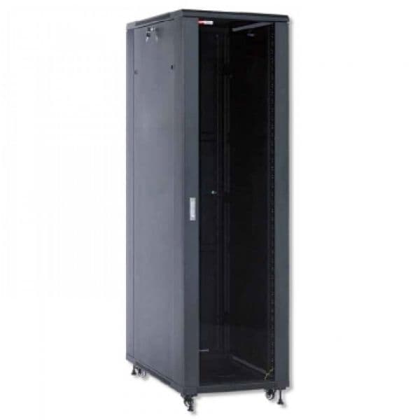 Wp Rack Bastidor Pavimento 19" Rna Series 32U 800X800 Black Ral 9005 Desmontado