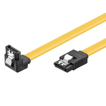 Cabo SATA Ewent 6Gbits SATA L-Type > L-Type 90º C/Clipe 30 CM