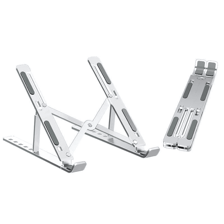 Suporte Ewent EW1266 Aluminum Folding Laptop Stand Cinza