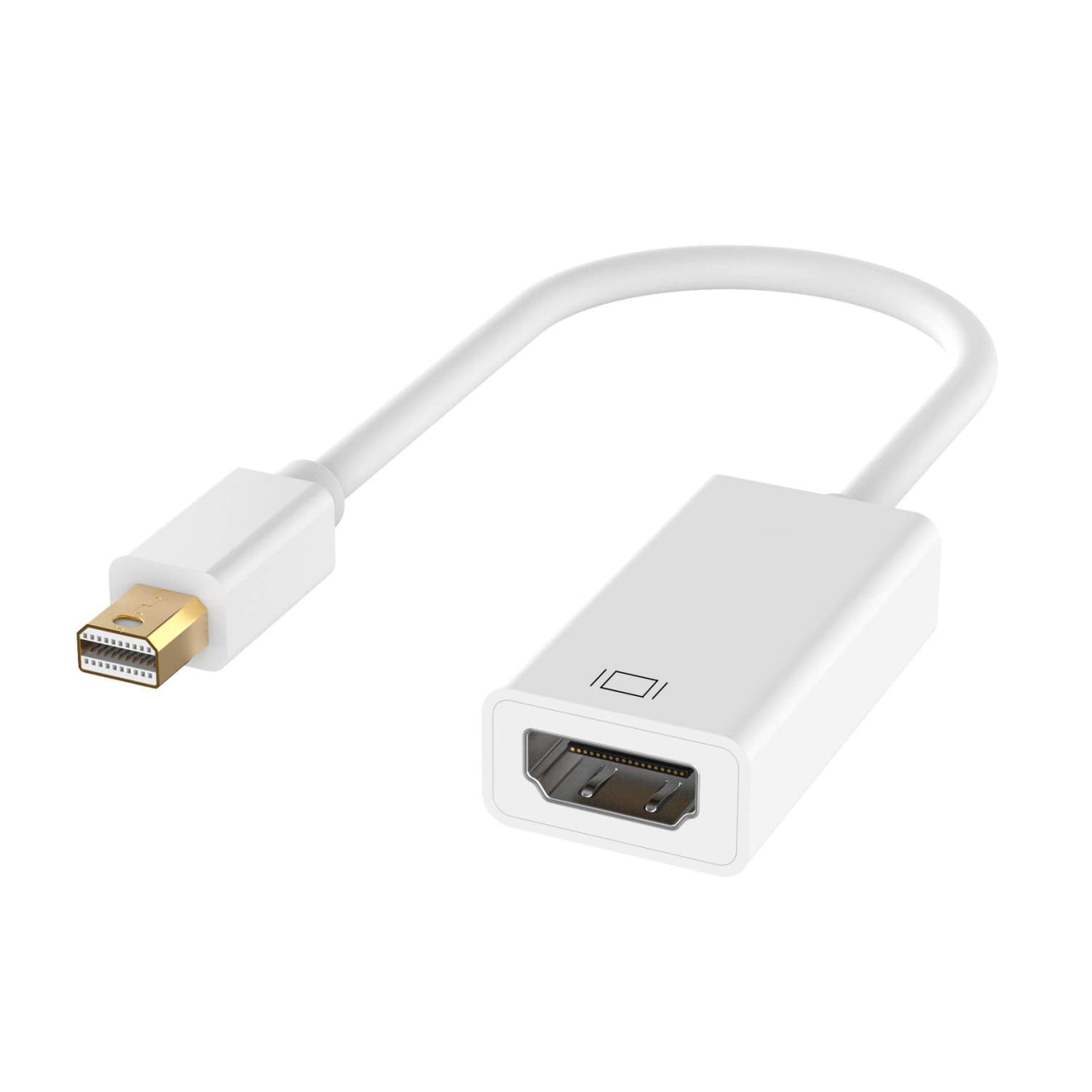 Adaptador Gigabit Ewent Mini DP > HDMI Branco