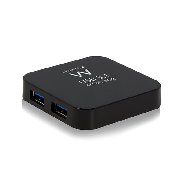 Hub USB Ewent 4 Portas USB 3.0 Gen 1 c/alimentação