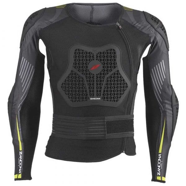 Zandona Protecção Corporal Netcube Jacket X7 Black / Yellow Fluo L