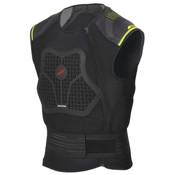 Zandona Protecção Corporal Netcube Vest X6 Black / Yellow Fluo S