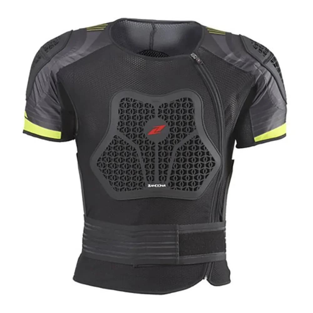 Zandona Protecção Corporal Netcube Vest Pro X6 Black / Yellow Fluo XXS