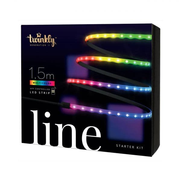 Twinkly Line RGB LED Strip Starter Set 100 LEDs 1.5m App-Controlled
