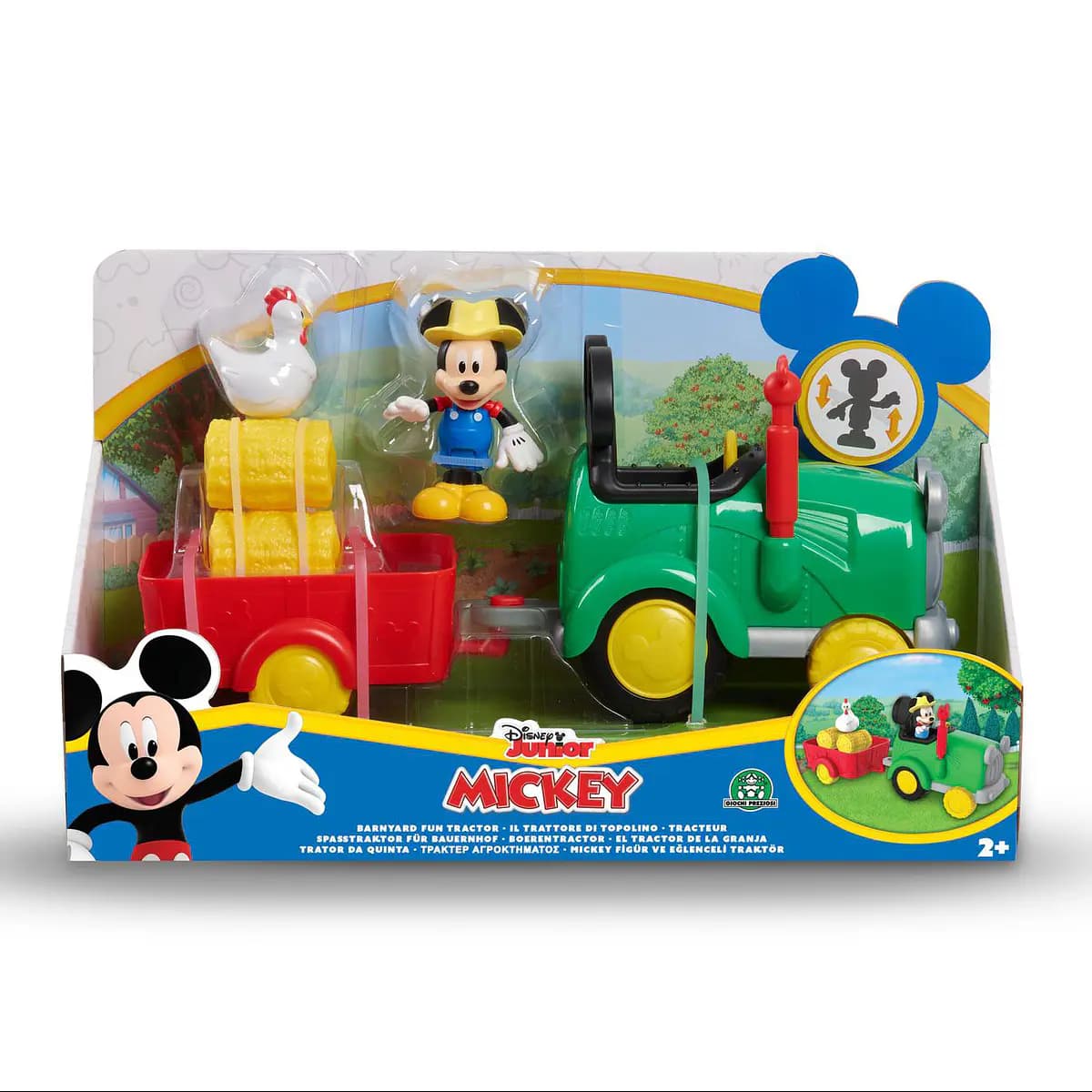 Famosa Trator Mickey com Figuras