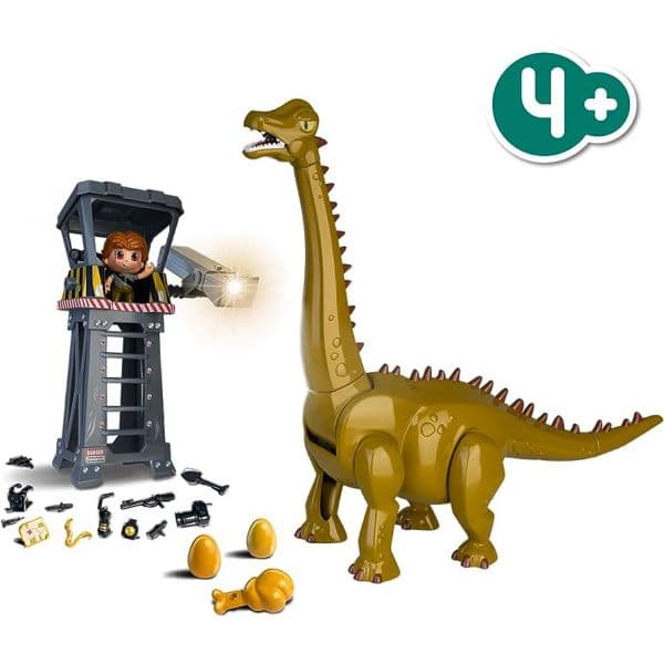 Pinypon Action Diplodocus e Torre de Vigilância 4+