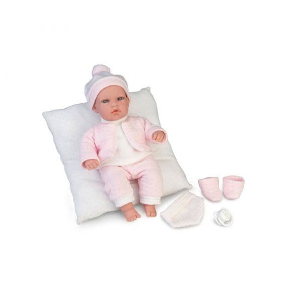 Famosa Elegance Crying Baby 33 Cm Doll Rosa