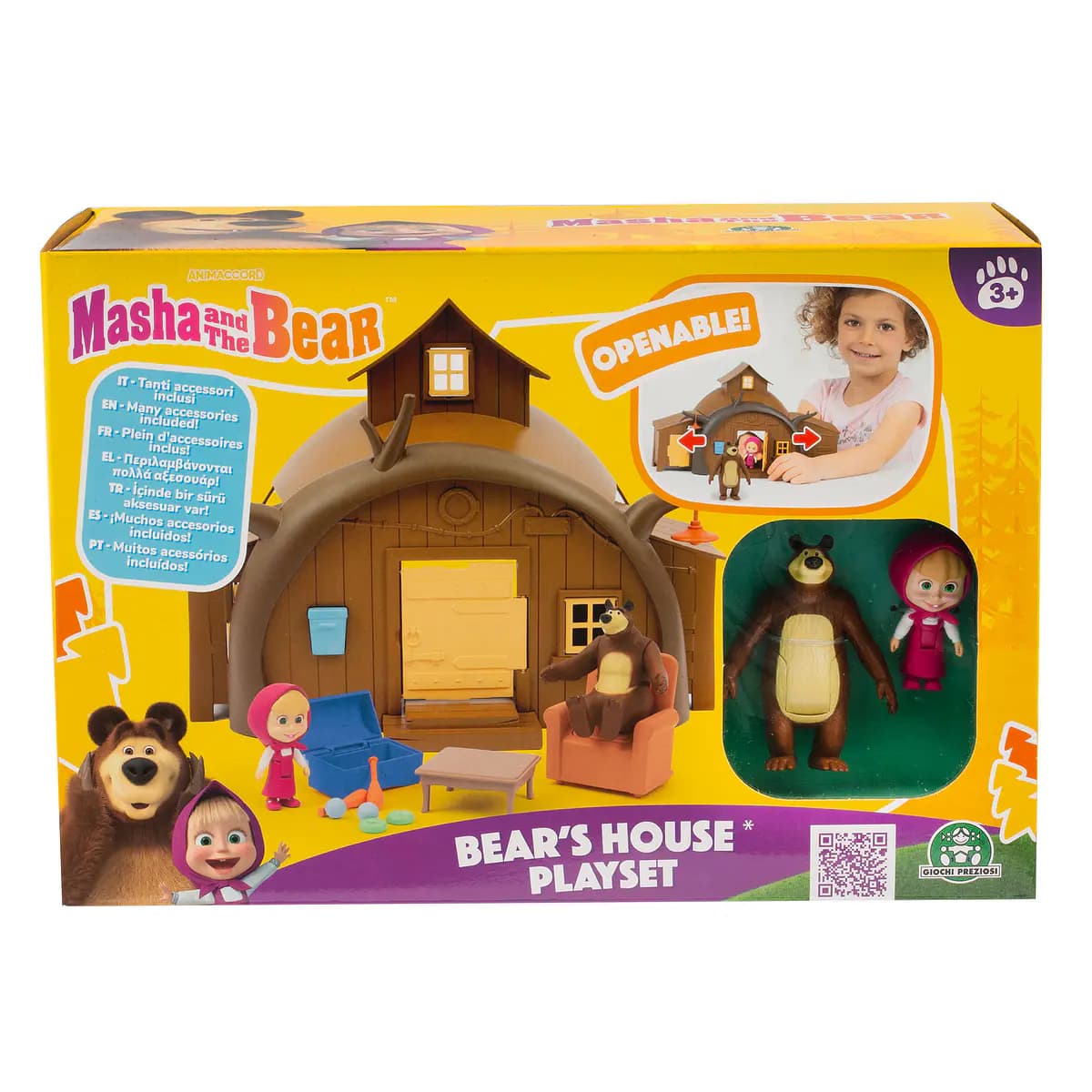Famosa Playset Casa Do Urso