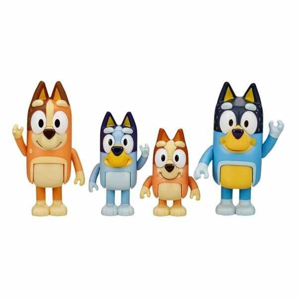 Famosa 4 Figuras Sortidas Bluey Modelos Aleatórios