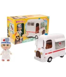 Giochi Preziosi Ambulância da Masha e Urso