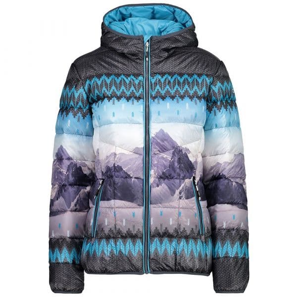 Cmp Fix Hood 39z0786 Jacket Azul XS Mulher