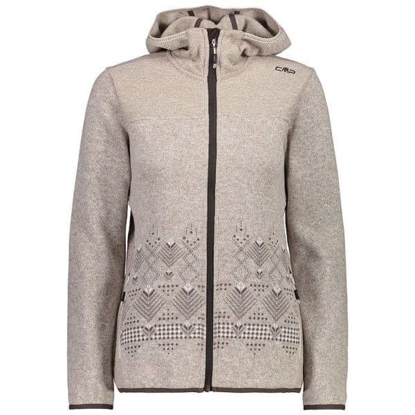 Cmp Fix Hood 39h0846 Jacket Beige 2XS Mulher