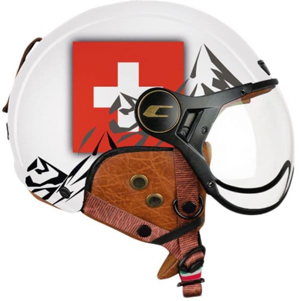 Cgm 801c Ebi Svizzera Helmet Castanho M
