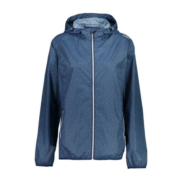 Cmp 31x7296 Rain Fix Hood Jacket Azul S Mulher