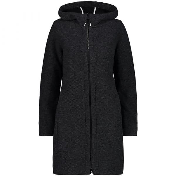 Cmp Fix Hood 31m3106 Parka Preto 2XS Mulher