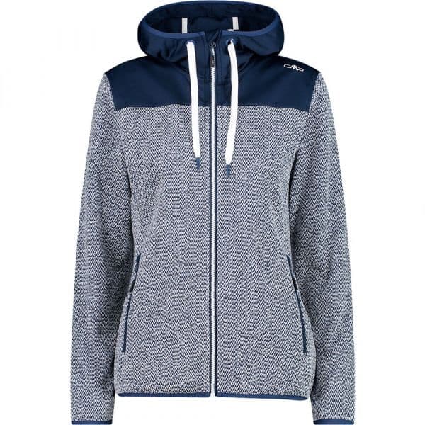 Cmp Fix Hood 32h5666 Jacket Azul 40 Mulher
