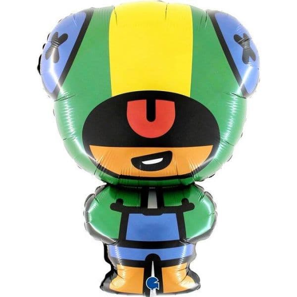 Grabo Balão Foil 32" Leon Brawl Stars 1 un.