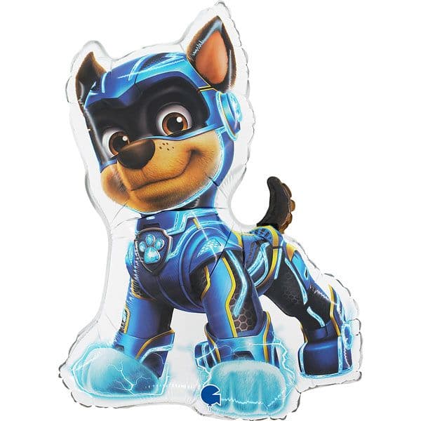 Grabo Balão Foil 24" Patrulha Pata Mighty Pups Chase Branco 1 un.