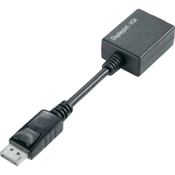 Techly Adaptador DisplayPort para VGA 0,07m Preto