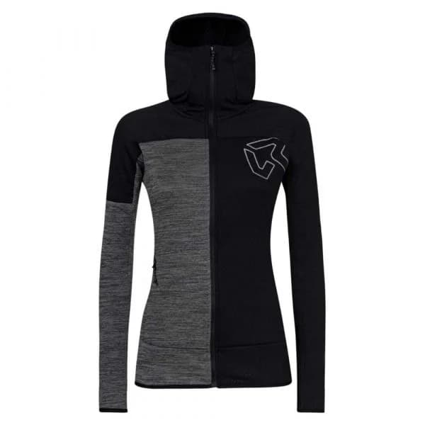 Rock Experience Kobra Fz Full Zip Sweatshirt Preto L Mulher