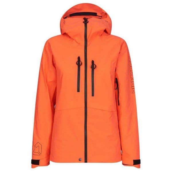 Rock Experience Fanatic Padded Jacket Laranja M Mulher