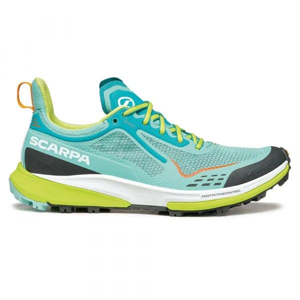 Scarpa Sapatilhas de Trail Running Golden Gate Kima Rt Blue Turquoise / Sunny Lime 37