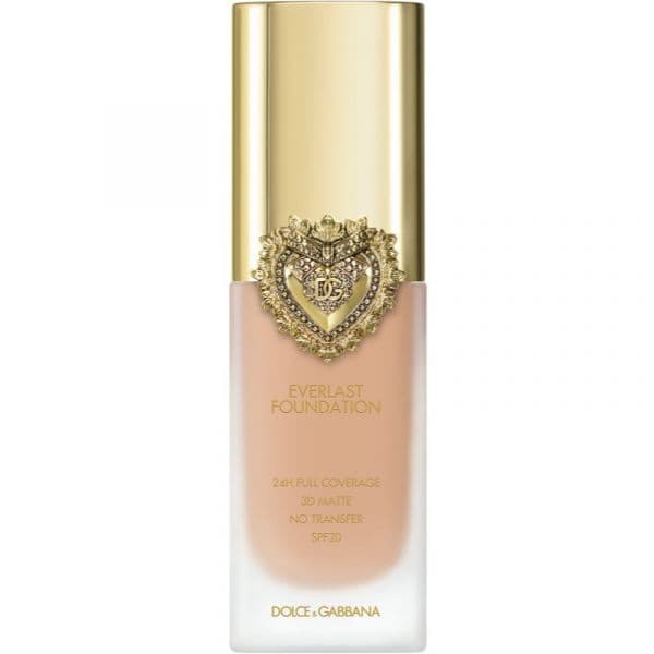 Dolce&Gabbana Flawless Everlast Foundation Maquilhagem de Cobertura Intensa com Efeito de Longa Duração SPF 20 Tom 14w Light Medium 27 ml