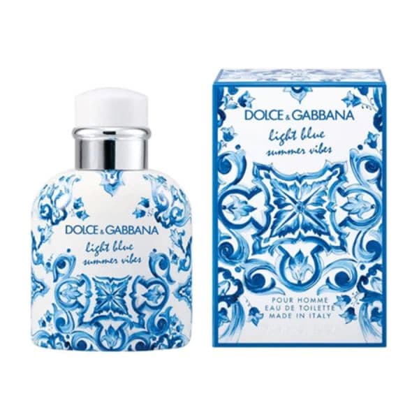 Dolce & Gabbana Light Blue Summer Vibes Pour Homme Eau de Toilette 125ml (Original)