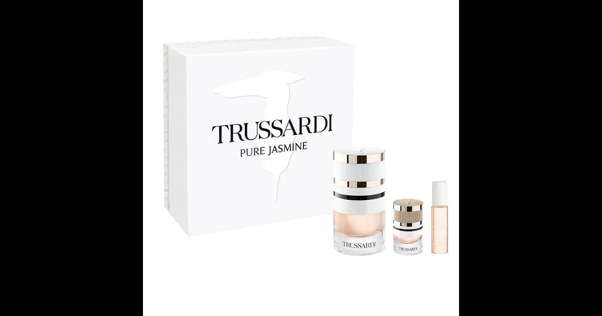 Trussardi Pure Jasmine Woman Eau de Parfum 60ml + Eau de Parfum 7ml + Eau de Parfum 10ml