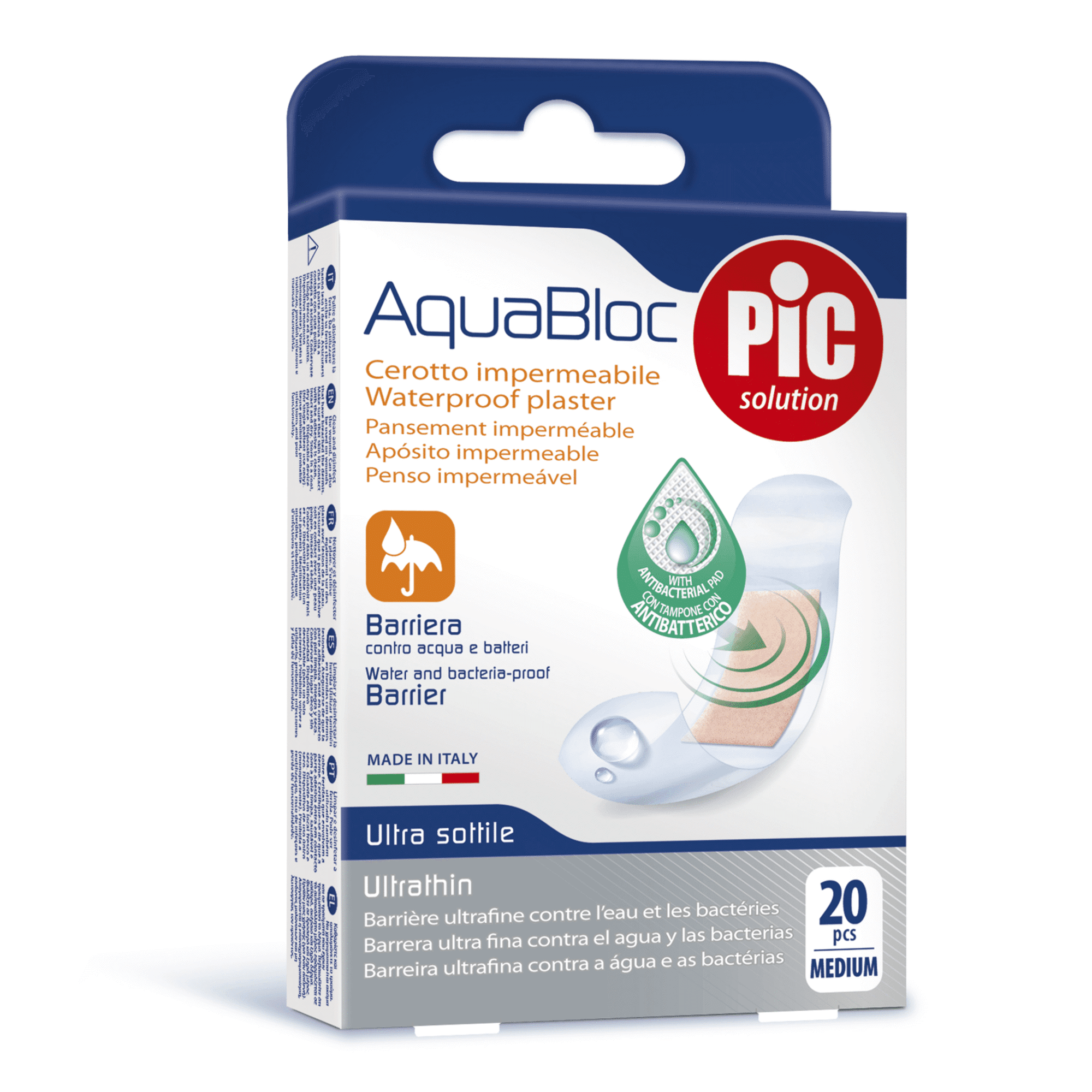 Pic Pensos AquaBloc Médios x 20 Unidades