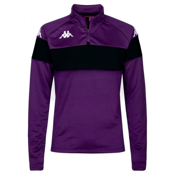 Kappa Dovare Half Zip Sweatshirt Roxo S Homem