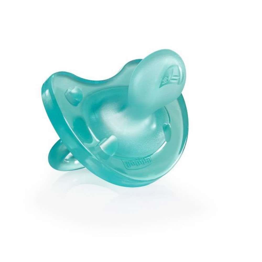 Chicco Chupeta Silicone Physio Soft 6-12M Azul