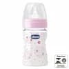 Chicco Biberão Benessere Silicone 0m+ 150ml Pink - 00020611100040