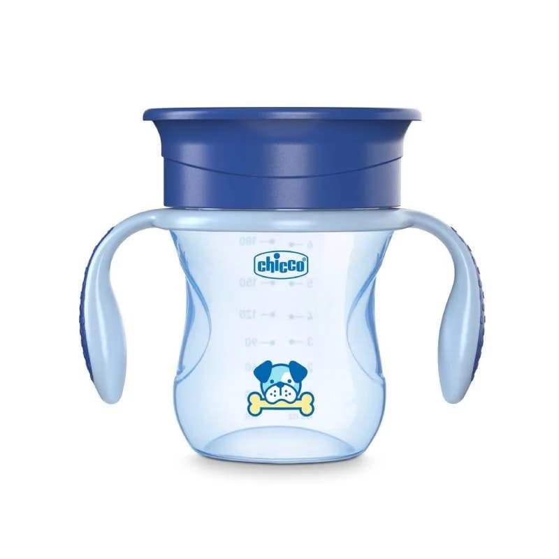 Chicco Copo de Refeição 12+ meses Azul 180ml