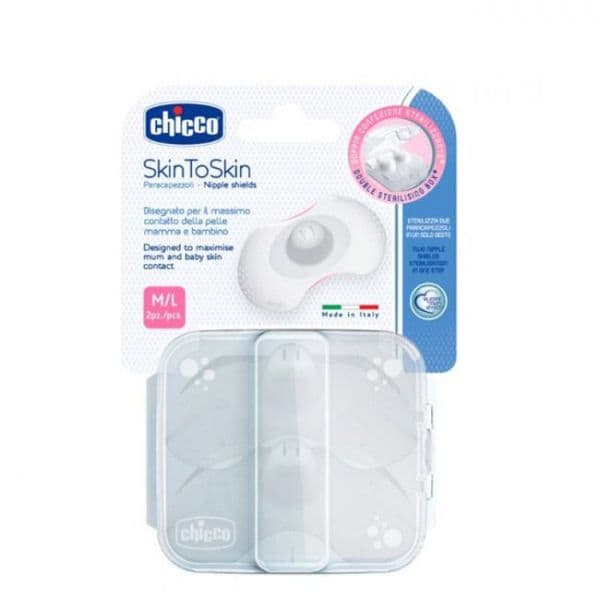 Chicco Skin to Skin Protetor Mamilo M/L 2 Unidades