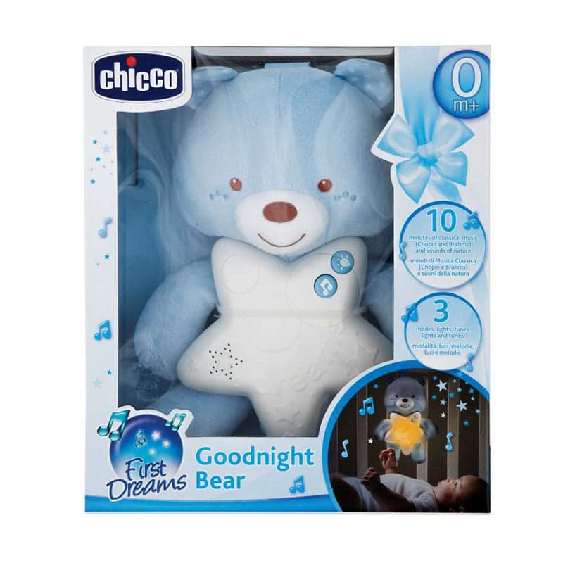 Chicco Ursinho Boa Noite Estrela Azul