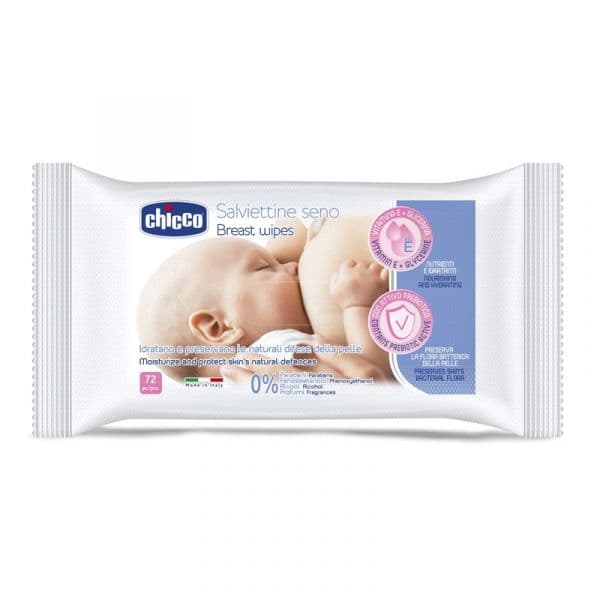 Chicco Toalhetes de Limpeza de Seios x72
