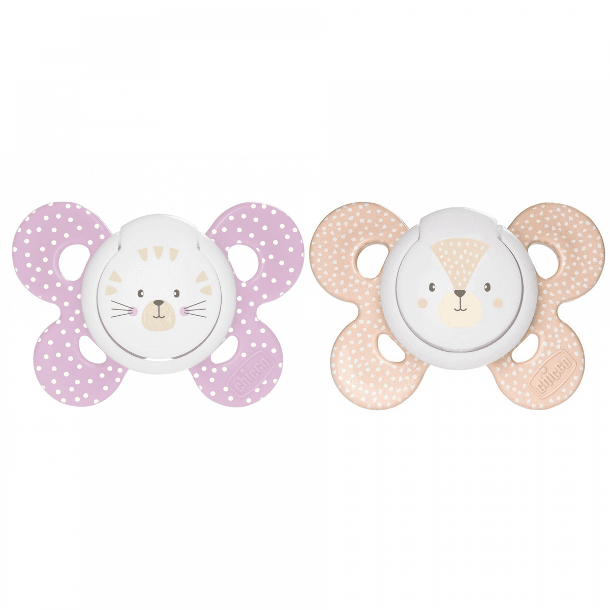 CHICCO CHUPETA PHYSIO COMFORT ROSA 6-16M X2