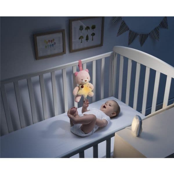 Chicco Intercomunicador First Dreams + Painel Ursinho Boa Noite Pink