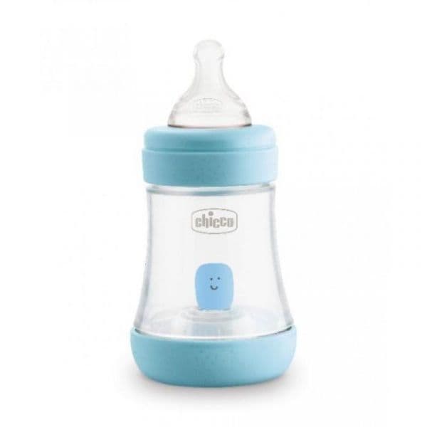 Chicco Biberão Perfect5 Fluxo Normal 0m+ 150ml Azul