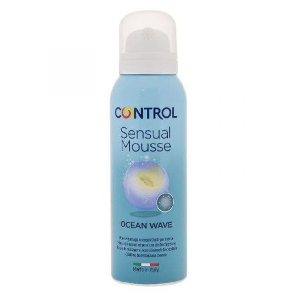Control Creme Massagem Mousse Sensual Wave 125ml