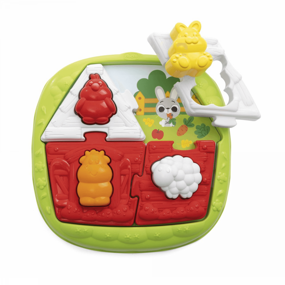 Chicco Puzzle 2 em 1 Casa e Quinta