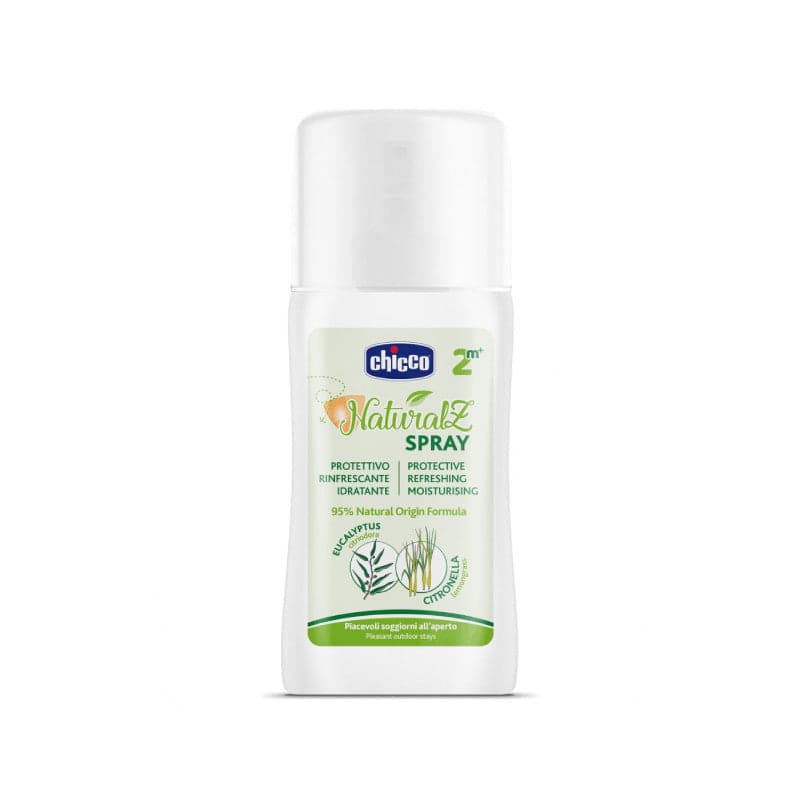 Chicco NaturalZ Spray Anti-Mosquitos Refrescante e Protector 2m+ 100ml