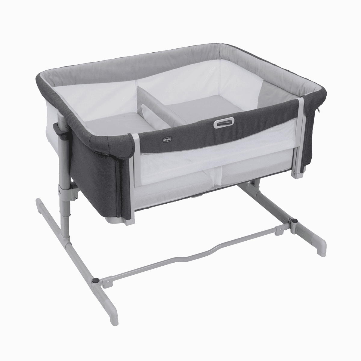 Berço Chicco Next2Me Twins Magnet Grey