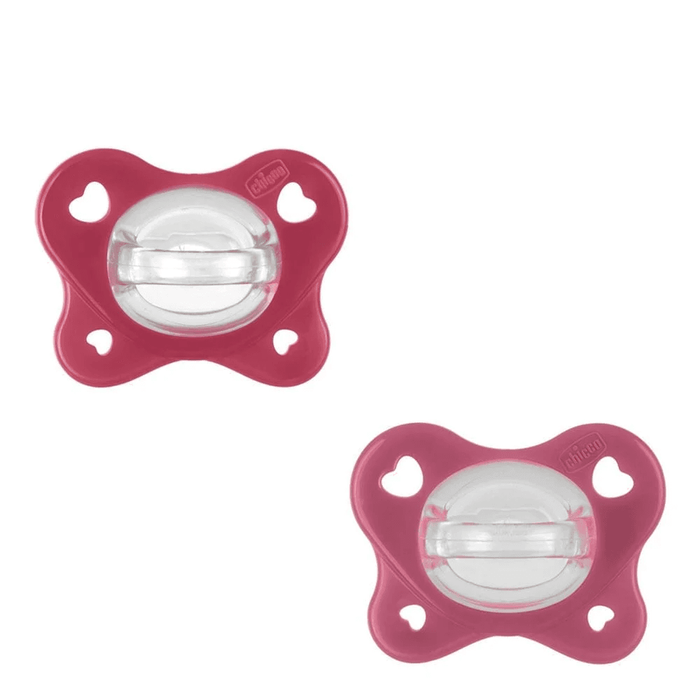 Chicco Pacifier Physioforma Dual Soft Magenta/Pink 16-36M 2 Unidades