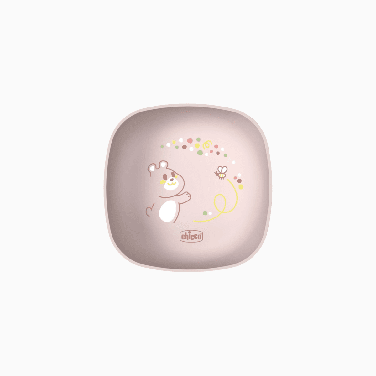 Chicco Tigela com Tampa 6m+ Rosa