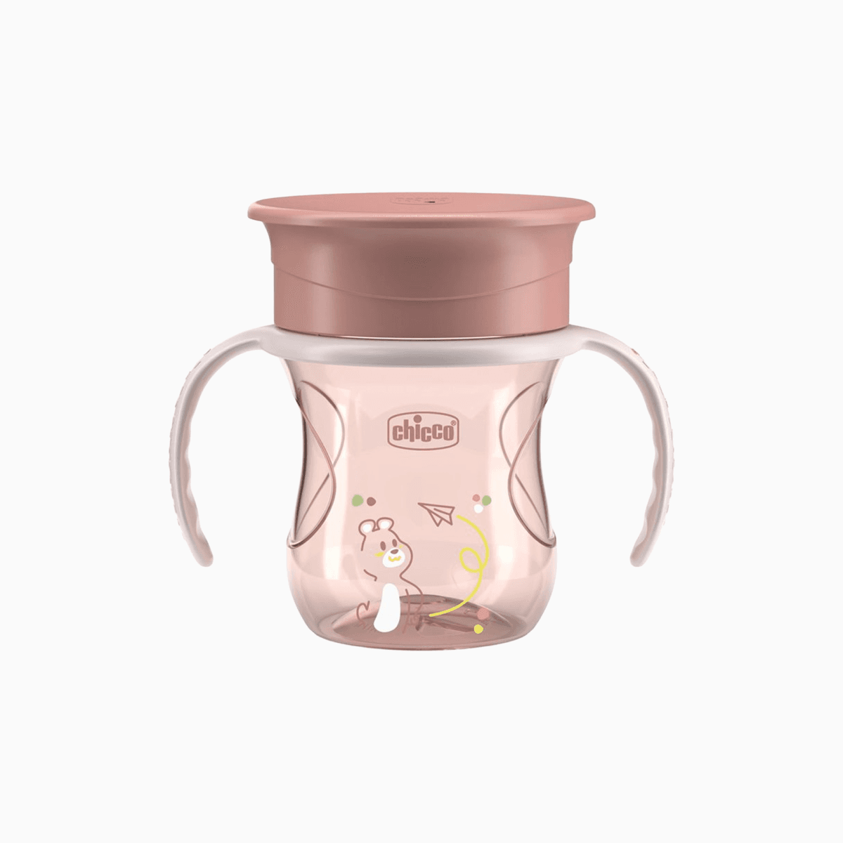 Chicco Copo de Refeição 360º 12m+ Rosa