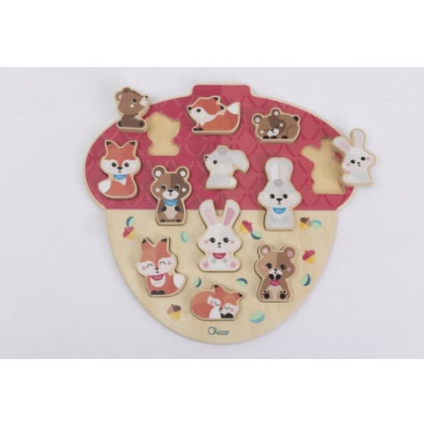 Chicco Puzzle Bolota Floresta