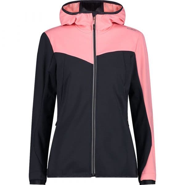 Cmp 33a2606 Jacket Preto,Rosa XS Mulher